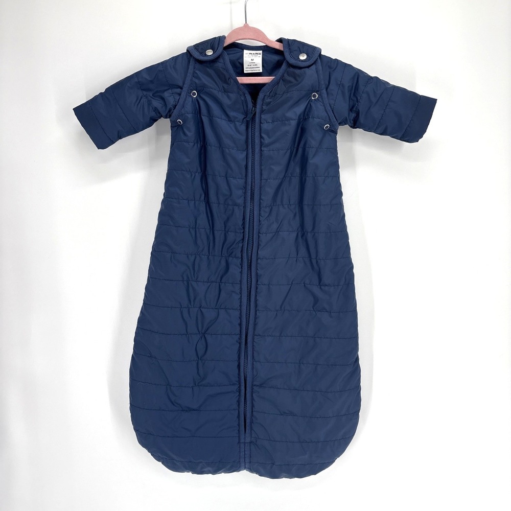 Baby Deedee Sleep Nest Sleeping Bag Quilted Duvet 6-18 mos Removable Sleeves